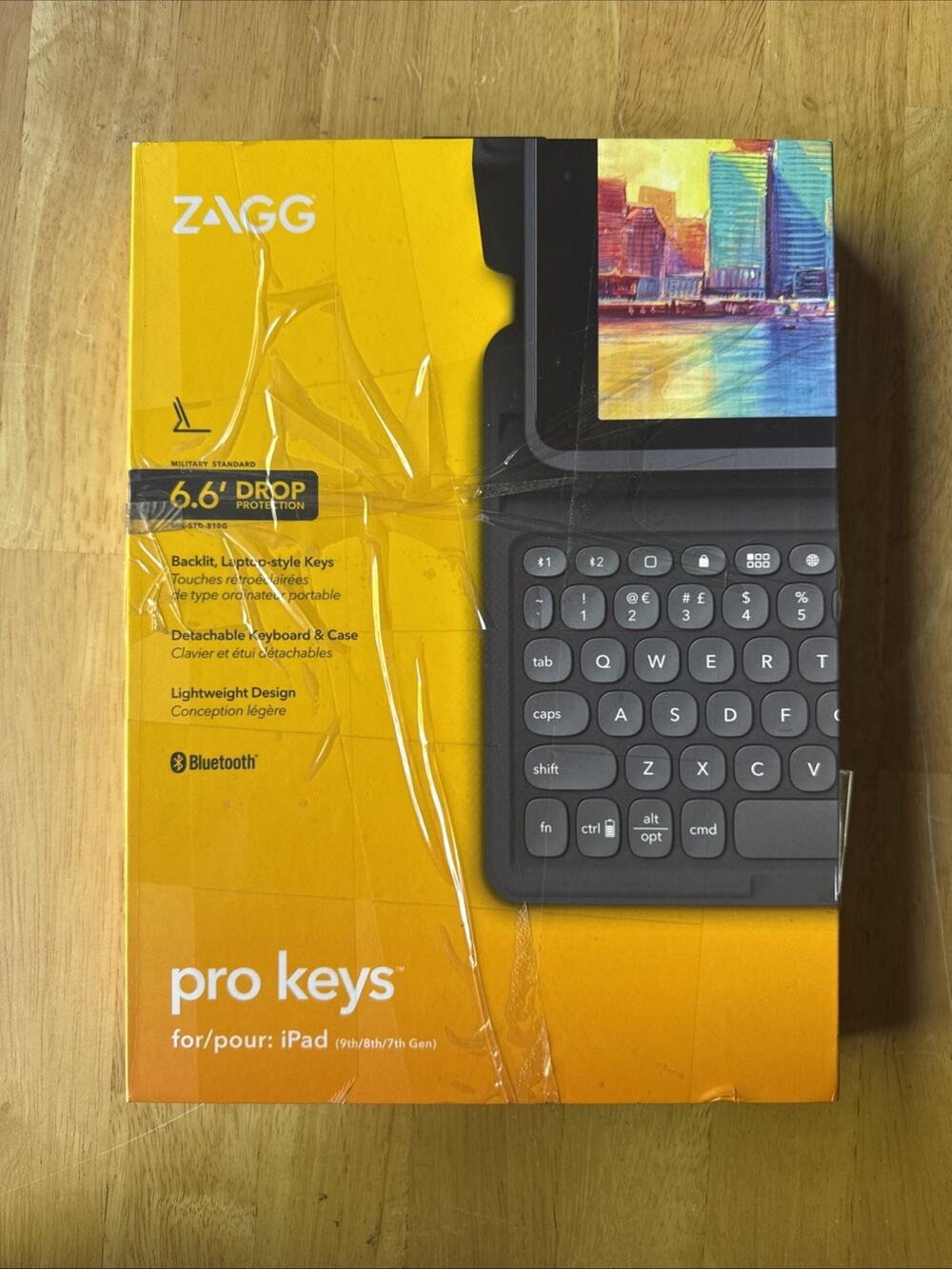 ZAGG Messenger Folio 2Keyboard&Case for Apple iPad 10.2"(Gen 9, 8, 7), iPad Pro